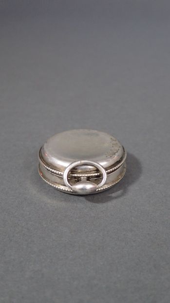 Custode en argent 800/1000e. Poinçon crabe....