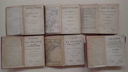 Lot de 13 guides du voyageur :
- 10 Guides...