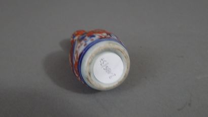 Vase miniature double gourde en porcelaine...