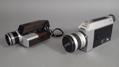 Lot comprenant une caméra KODAK XL55 movie...