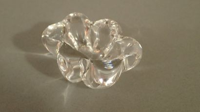 DAUM France. Paire de salerons en cristal,...