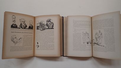 LES VEBER'S, 2 volume in-4, reliés, toilés...
