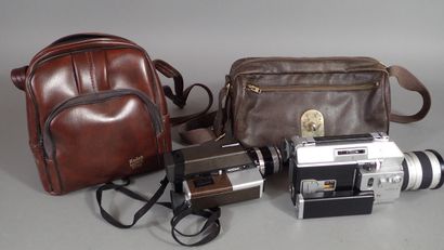 Lot comprenant une caméra KODAK XL55 movie...