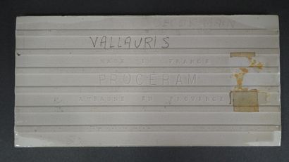 Ensemble comprenant comprenant :
- VALLAURIS,...