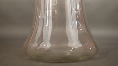 LEGRAS-MONTJOYE, attribué à. Grand vase en...