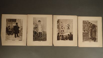 Lot divers comprenant :
- LIVRES : Alfred...