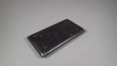 Boite à compas en laiton avec porte-mines...