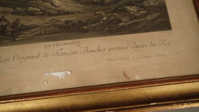 *François BOUCHER d’après. « La fécondité...