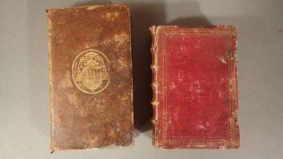 RELIGIEUX, ensemble de 13 volumes plein-veau...