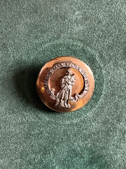 BOURB. Bouton de gilet du rallie rallie à...