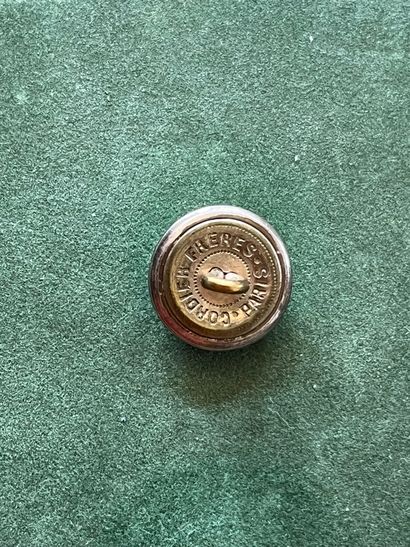 IDF. Bouton de gilet de la II° Vénerie Impériale...