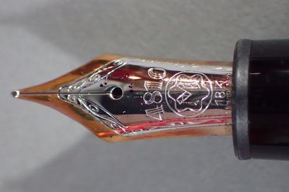 MONTBLANC. Meisterstuck fountain pen in 925/1000...