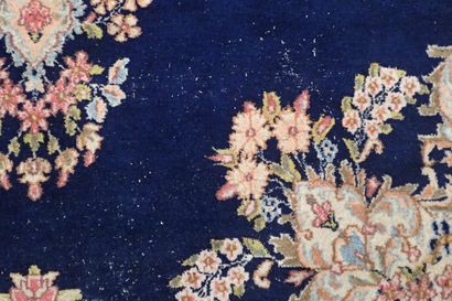 Very large blue, beige and red Oriental wool...