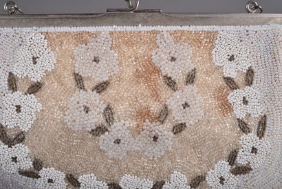 Maison FRED in Paris. Beaded evening bag...