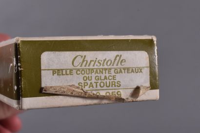 CHRISTOFLE. Spatours model silver-plated...