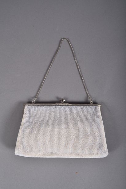 Maison FRED in Paris. Beaded evening bag...