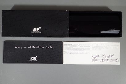 MONTBLANC. Meisterstuck fountain pen in 925/1000...