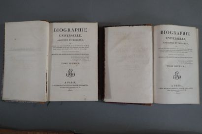 MICHAUD (Louis-Gabriel). 
Biographie Universelle...