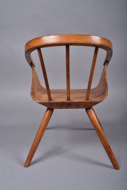 BAUMANN. Child's armchair in thermoformed...