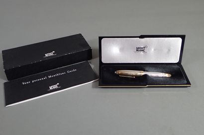 MONTBLANC. Meisterstuck fountain pen in 925/1000...