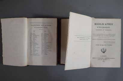 MICHAUD (Louis-Gabriel). 
Biographie Universelle...