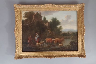Dutch school circa 1700. 