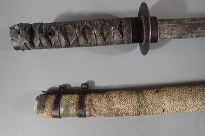 Japan, 17th-18th century
Wakizashi with shinogi-zukuri...