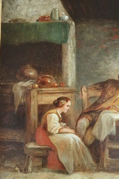 French school of the 19th century. 