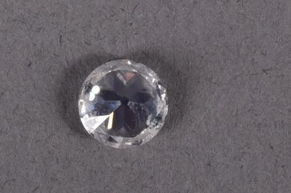 Antique-cut diamond on paper weighing approx....