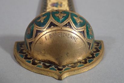 Ferdinand BARBEDIENNE (1810-1892). Cloisonné...