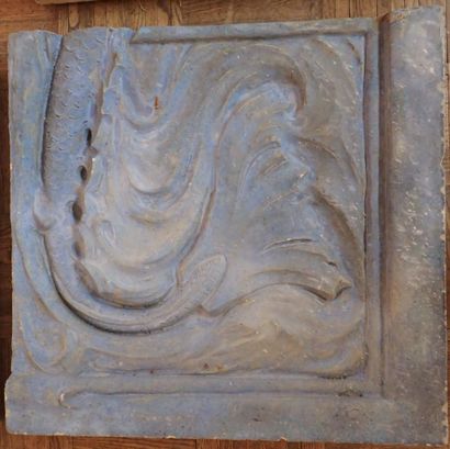 Alexandre BIGOT (1862-1927). Bas-relief composed...