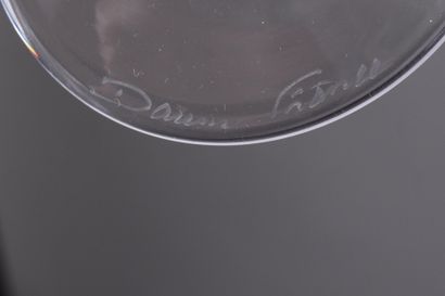 DAUM France. Crystal glass set comprising...