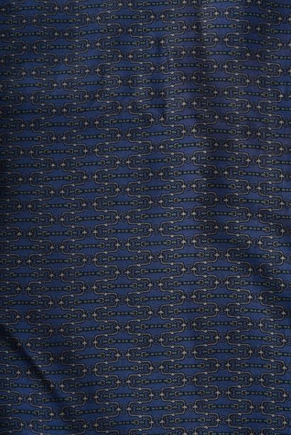 HERMES. Double-sided cashmere and wool scarf,...