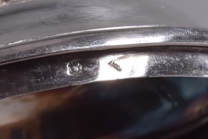 Part of a silver coffee service including...