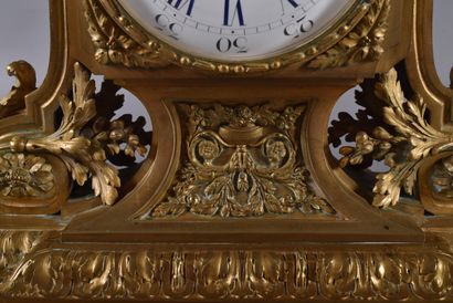 DOMANGE et ROLLIN in Paris. Gilt bronze and...