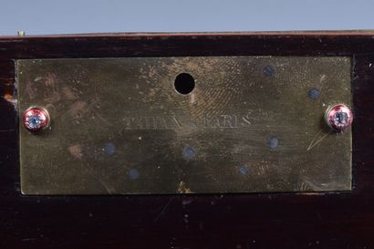 TAHAN. Writing desk in rosewood veneer with...