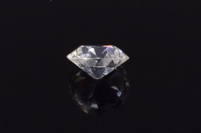 Antique-cut diamond on paper weighing approx....