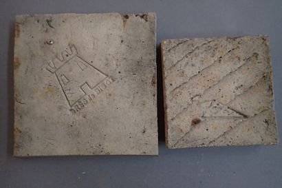 Alexandre BIGOT (1862-1927). Set of 13 rectangular...