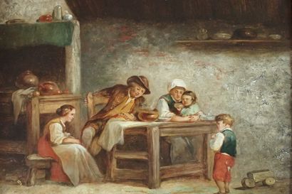 French school of the 19th century. 