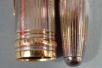 MONTBLANC. Meisterstuck fountain pen in 925/1000...