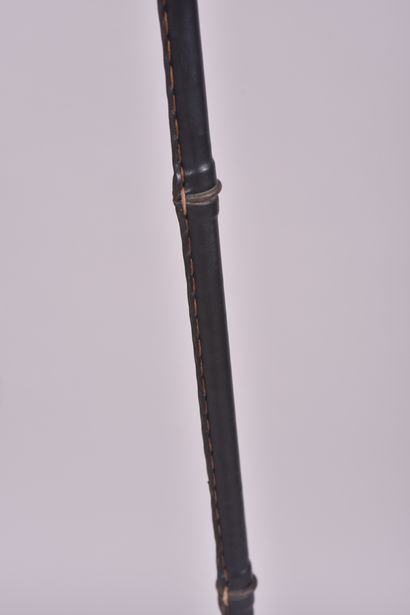 Jacques ADNET (1900-1984). Night valet, metal...