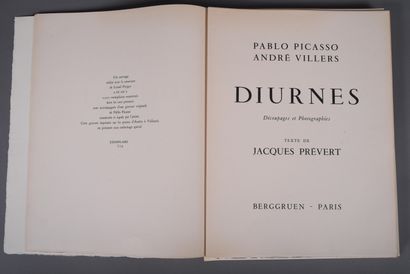 Pablo PICASSO - André VILLERS - Jacques PREVERT....