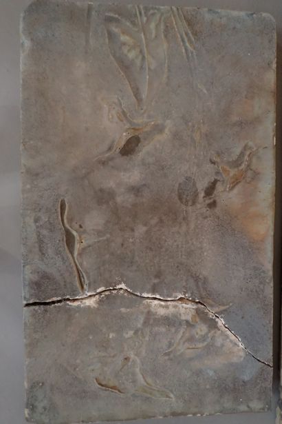 Alexandre BIGOT (1862-1927). Bas-relief composed...