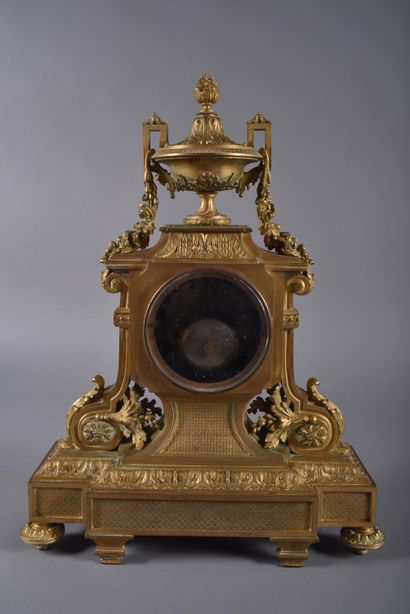 DOMANGE et ROLLIN in Paris. Gilt bronze and...