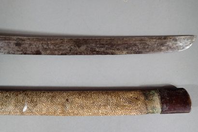 Japan, 17th-18th century
Wakizashi with shinogi-zukuri...
