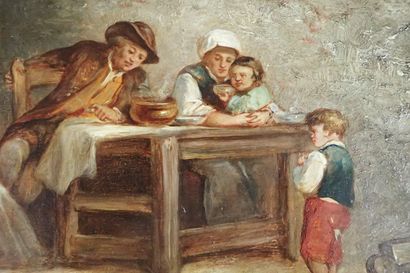 French school of the 19th century. 