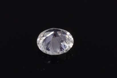 Antique-cut diamond on paper weighing approx....