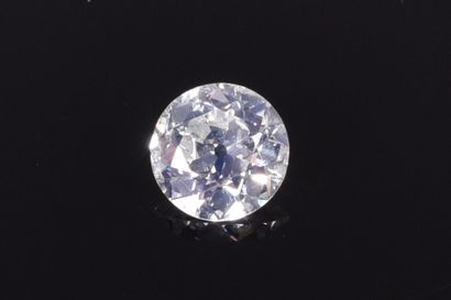 Antique-cut diamond on paper weighing approx....