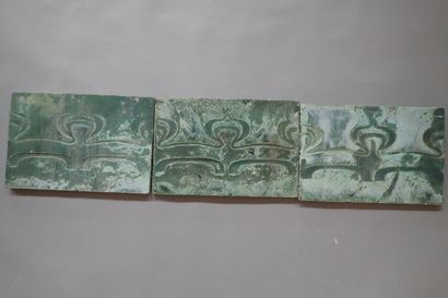 Alexandre BIGOT (1862-1927). Set of three...