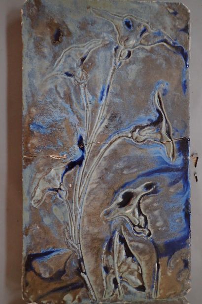 Alexandre BIGOT (1862-1927). Bas-relief composed...